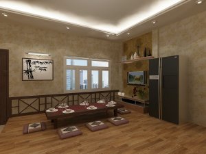 học viên AWE thiết kế phòng ăn giám đốc