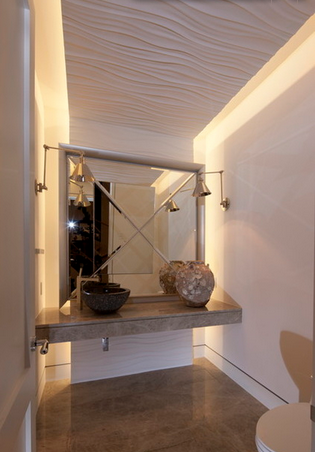 Vật liệu nội thất độc đáo Thạch cao 3D