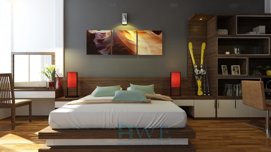 học viên AWE thiết kế nội thất