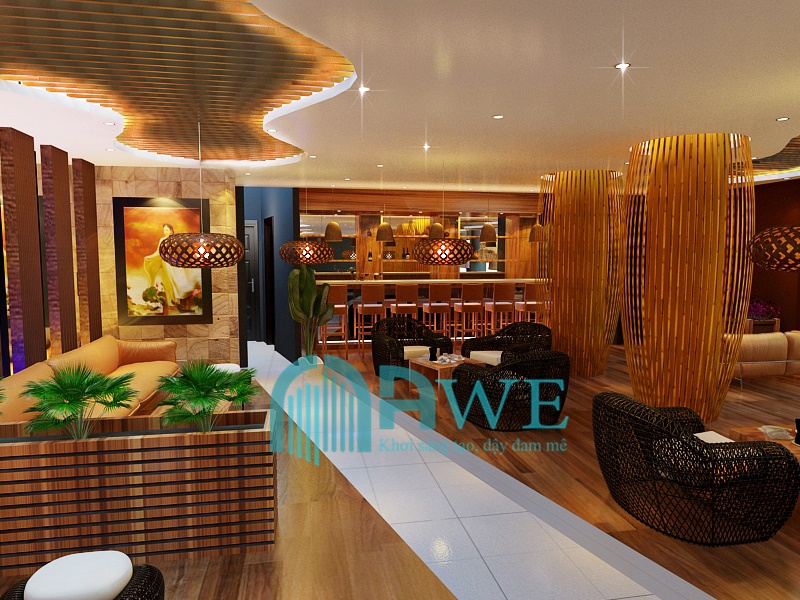 sản phẩm thiết kế nội thất học viên AWE