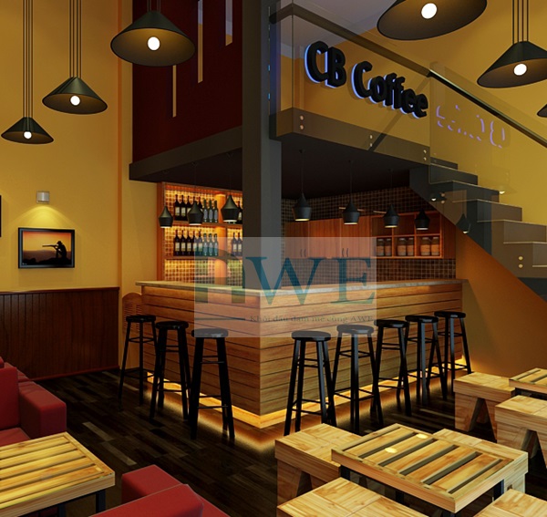 thiết kế quán cafe Phúc K30
