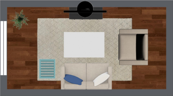 bố cục nội thất căn hộ chung cư