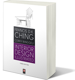 sách thiết kế nội thất có minh họa Francis D.K.Ching