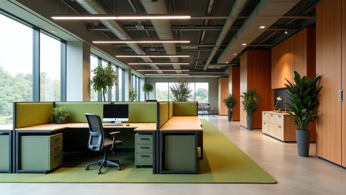 Ý tưởng thiết kế không gian văn phòng