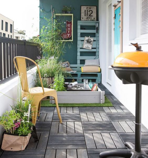 thiết kế ban công chung cư đẹp 3