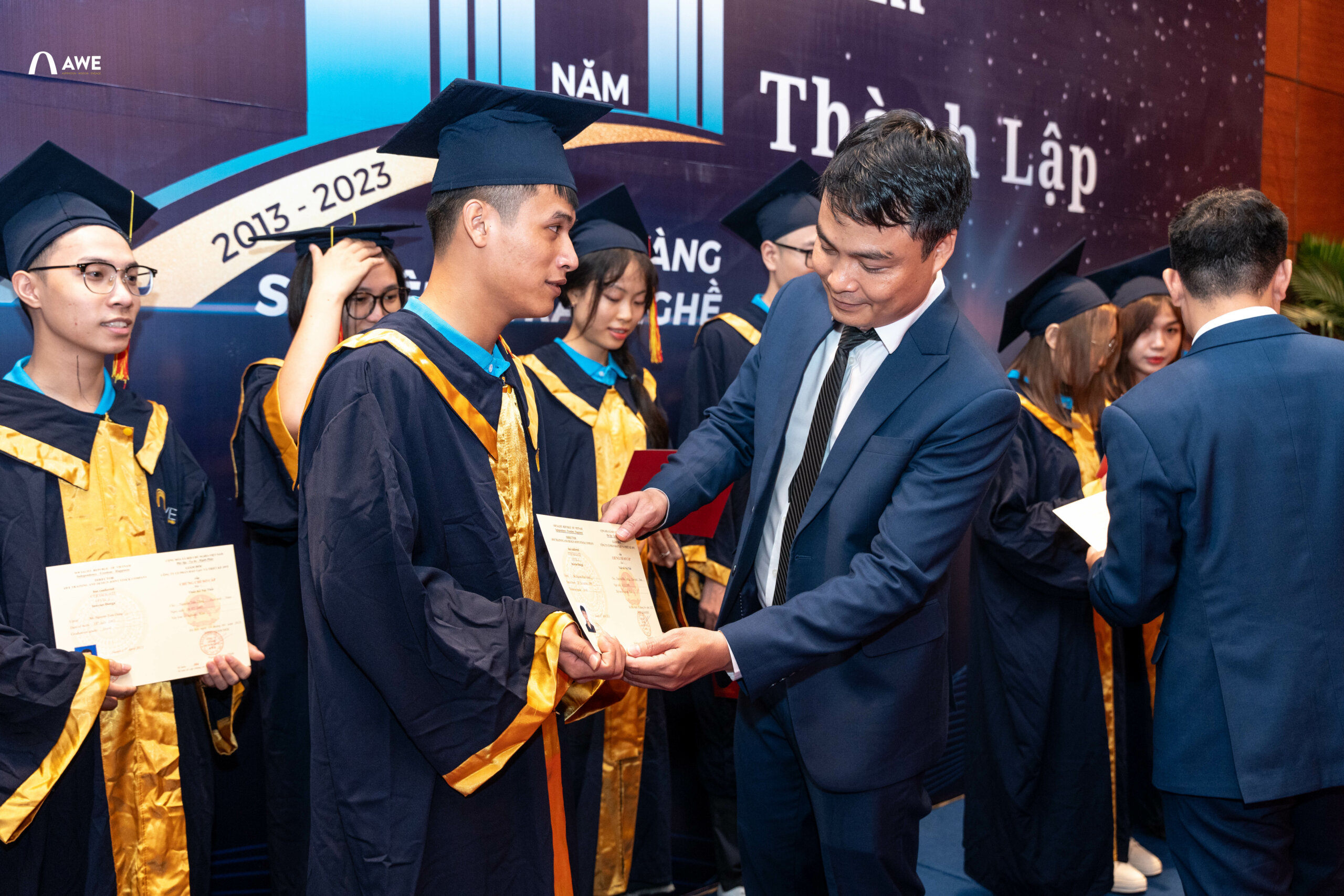 Lễ trao bằng khóa học thiết kế nội thất 10 tháng