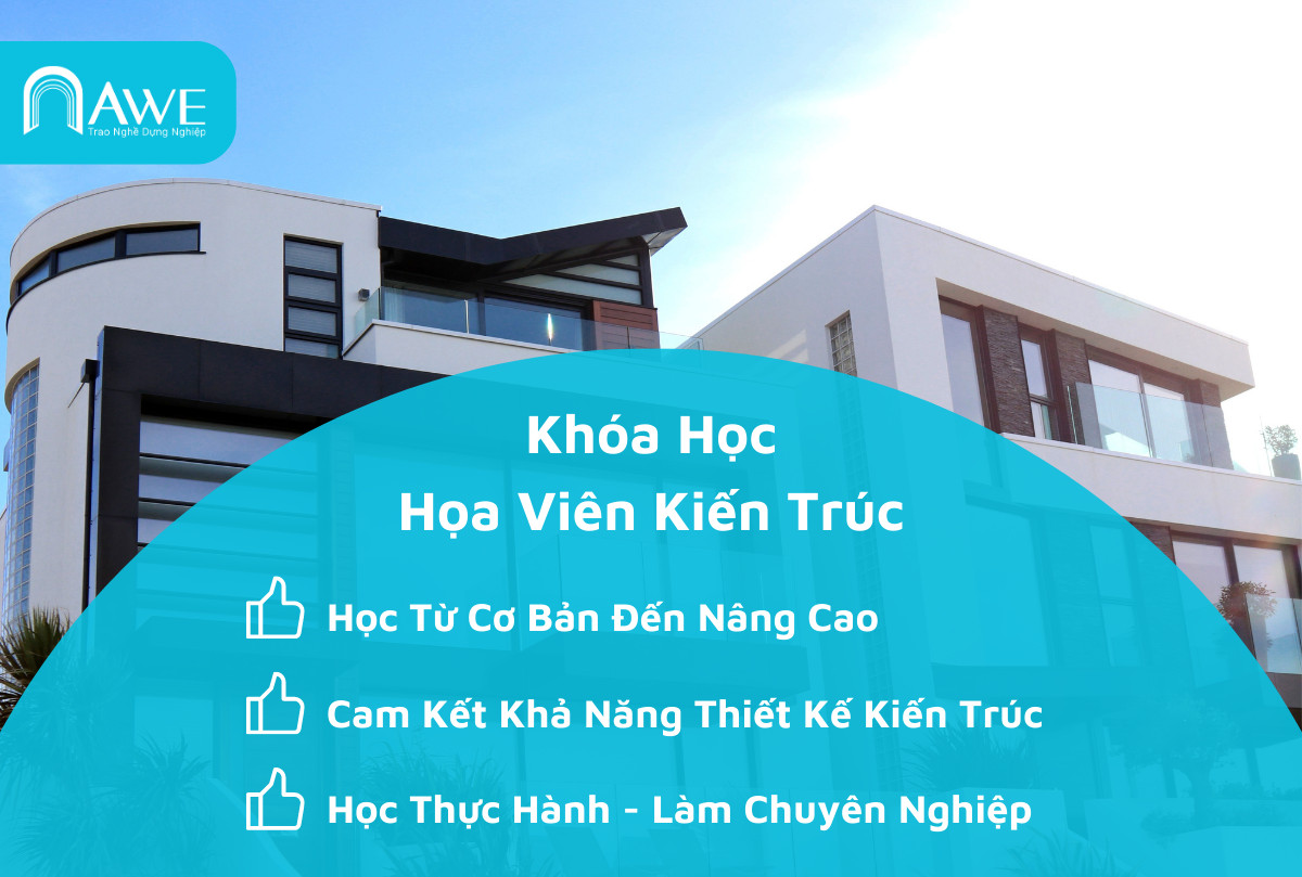 lý do nên học diễn họa kiến trúc tại AWE