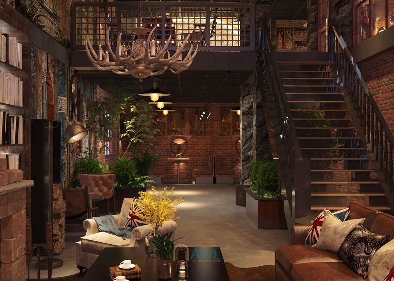 đồ án học viên khóa học diễn họa nội thất