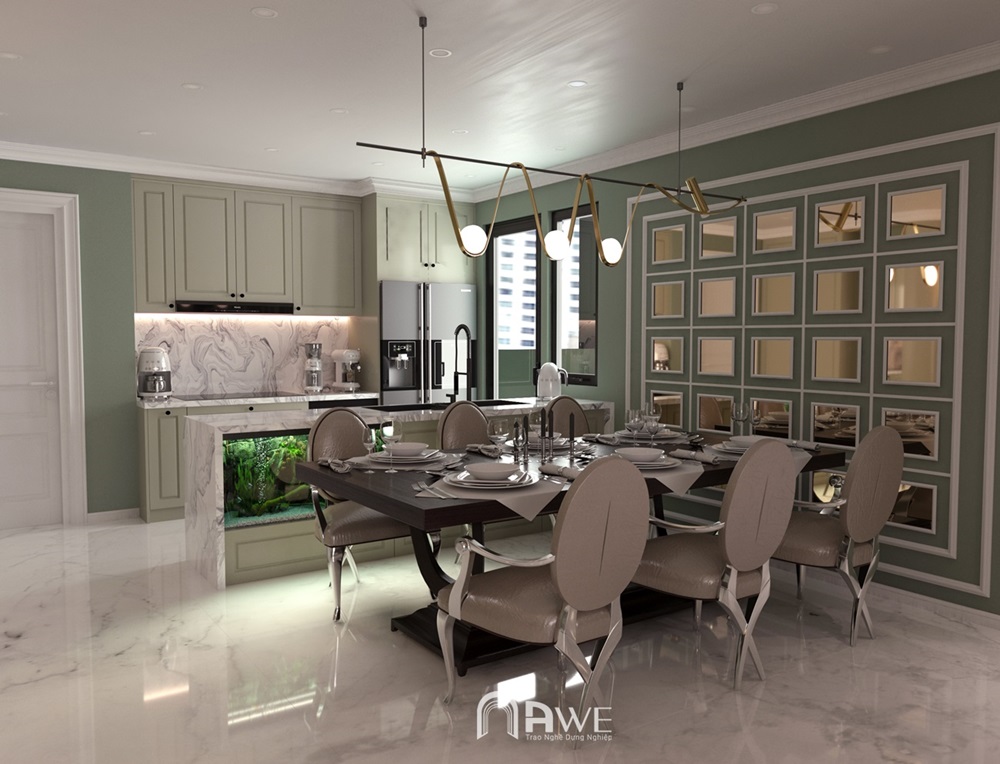 Đồ án học viên khóa học thiết kế nội thất cuối tuần