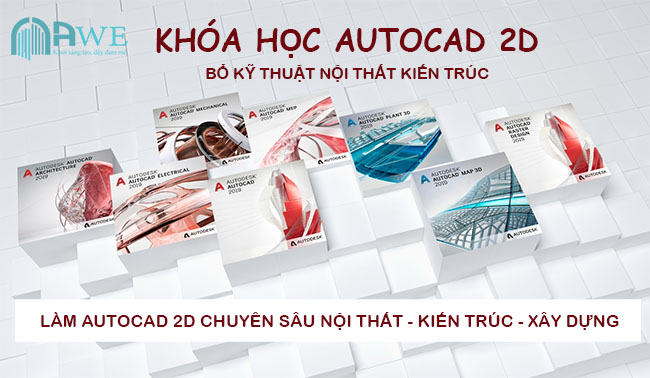 khóa học autocad 2d tại hà nội