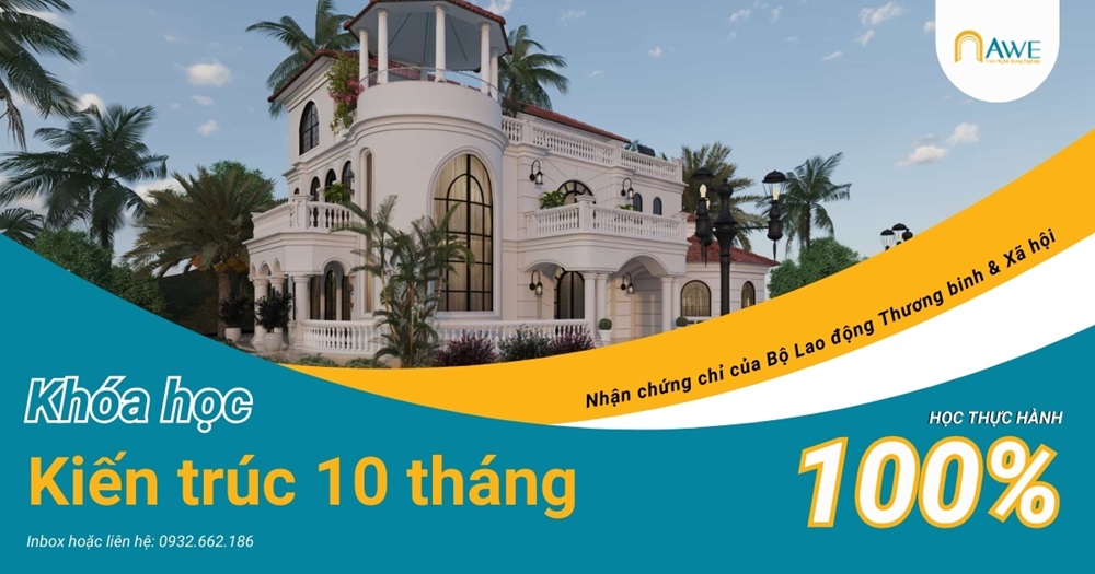khóa học thiết kế kiến trúc