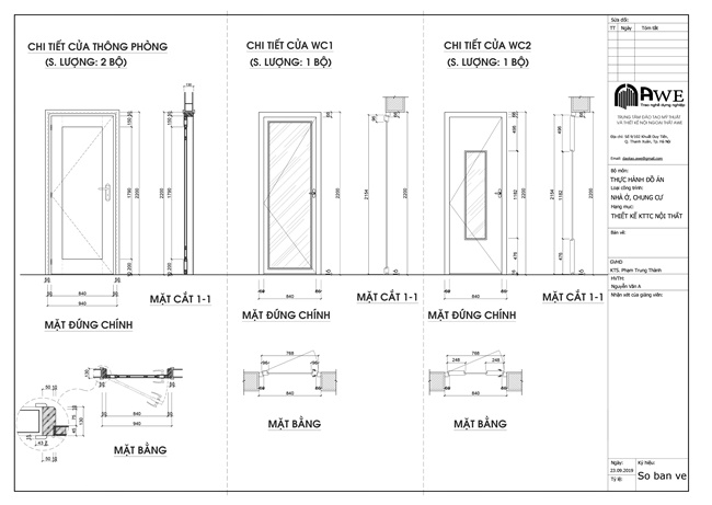 cách đọc bản vẽ thiết kế nội thất