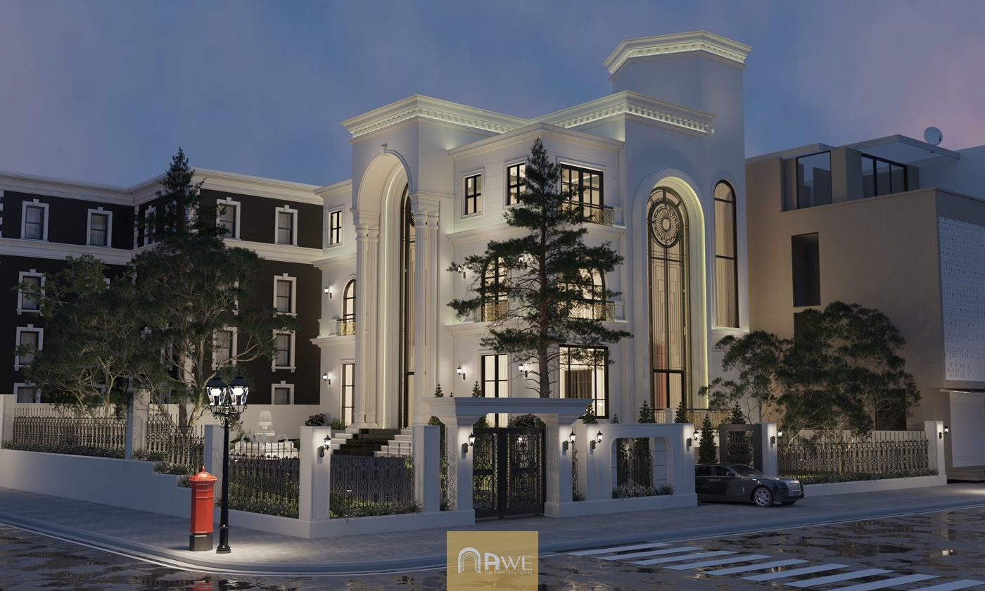 Dự án thiết kế kiến trúc do học viên AWE thực hiện