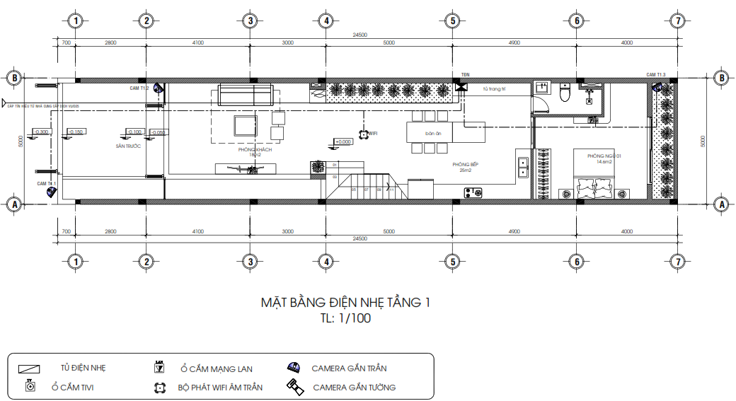 sơ đồ thiết kế điện nước