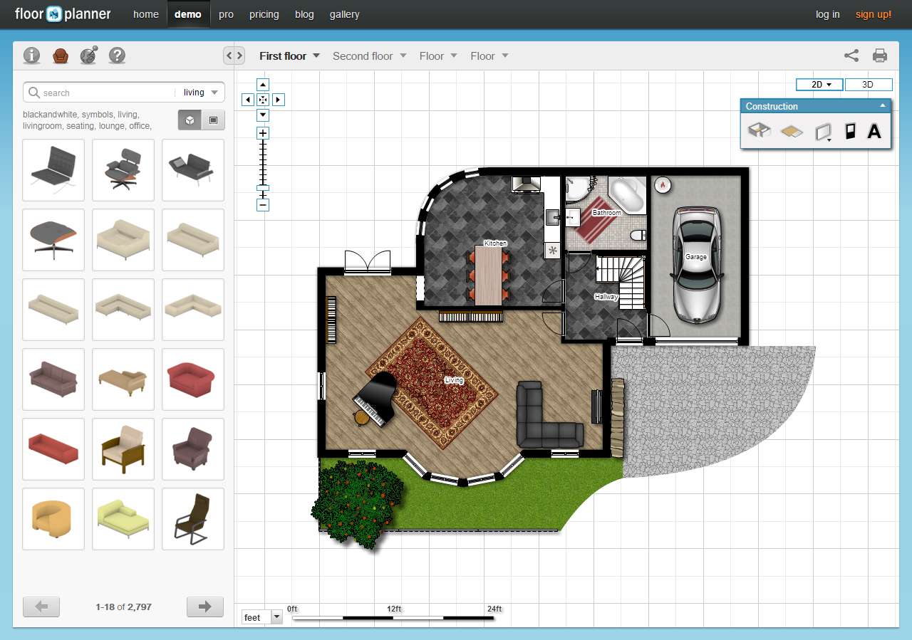 Phần mềm RoomStyler 3D Home Planner