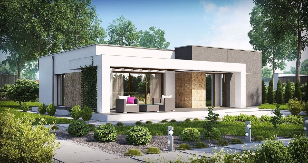 thiet-ke-nha-2-phong-ngu-100m2-ket-hop-giua-hien-dai-va-tien-nghi Thiết kế nhà 2 phòng ngủ 100m2