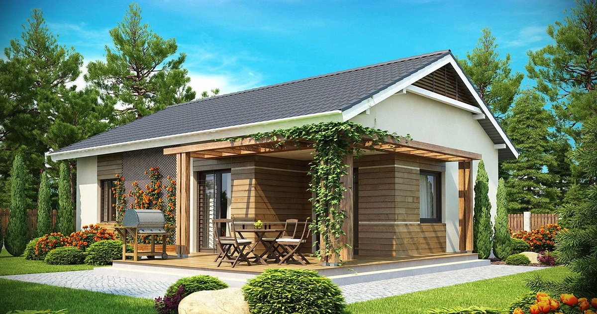 thiet-ke-nha-2-phong-ngu-100m2-ket-hop-giua-hien-dai-va-tien-nghi Thiết kế nội thất nhà cấp 4