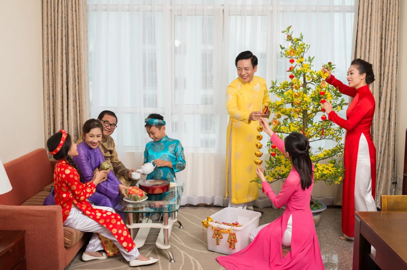 Nội thất ngày Tết