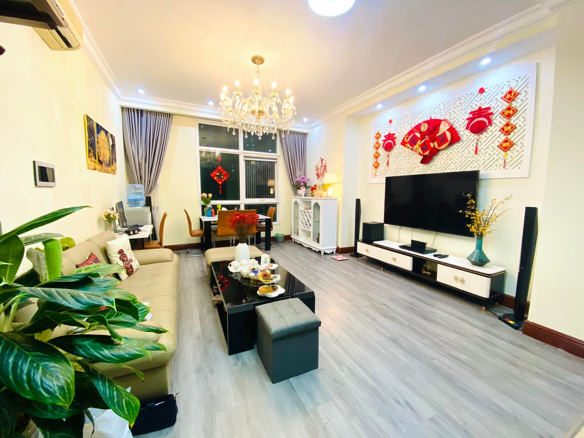 Thiết kế nội thất đón Tết