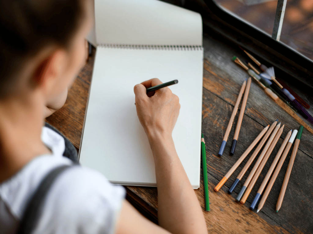 cach-tu-hoc-ve-o-nha-tips-va-tricks-hay-danh-cho-nguoi-moi vẽ tay nội thất