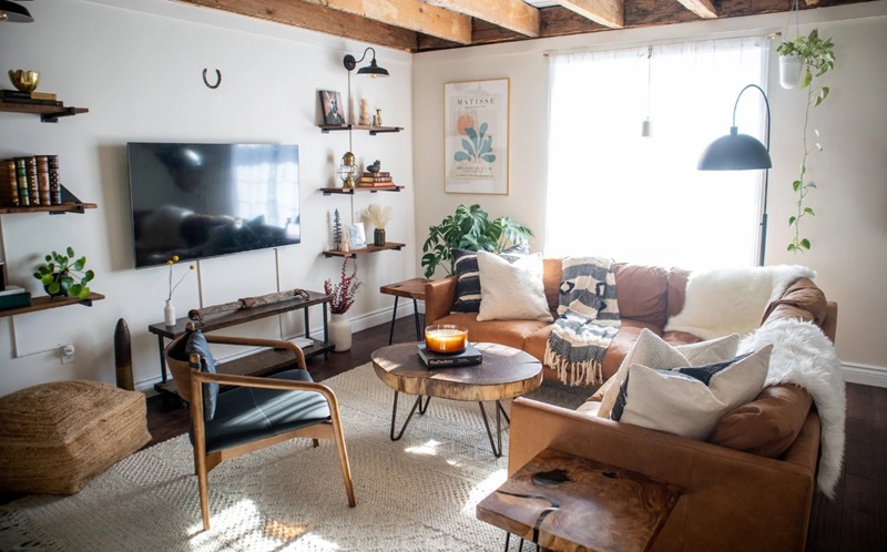 cách bố trí phòng khách cho người mệnh kim