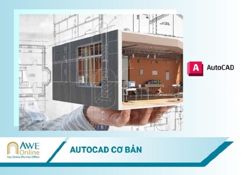 khóa học autocad online tại awe