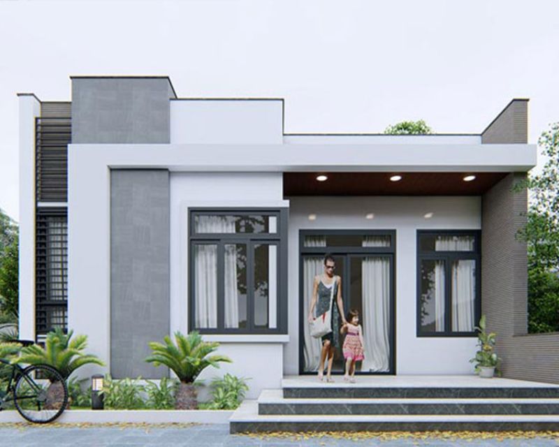 Thiết kế 5x20 mái bằng: Giải pháp hoàn hảo cho nhà phố, 3 phòng ngủ đầy đủ