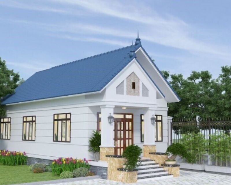 Nhà 1 tầng 5x20: Vừa đủ cho gia đình nhỏ, trọn vẹn tổ ấm bình yên