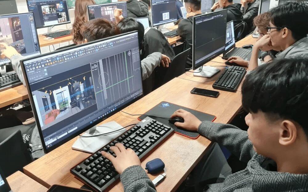 Môi trường học tập hiện đại cho họa viên kiến trúc