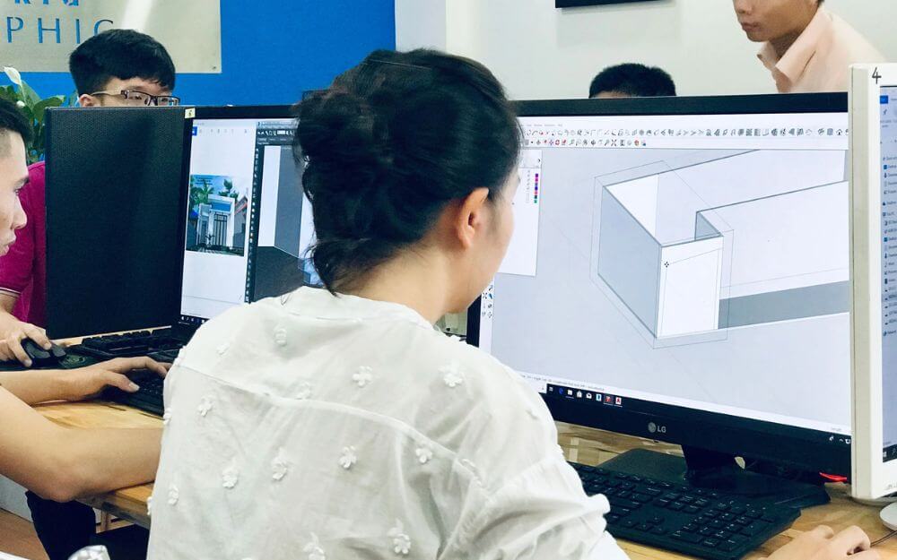 Đăng ký học Sketchup tại AWE