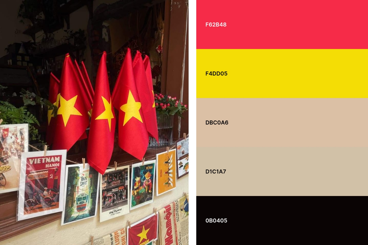 Các kiểu phối màu cơ bản trong thiết kế