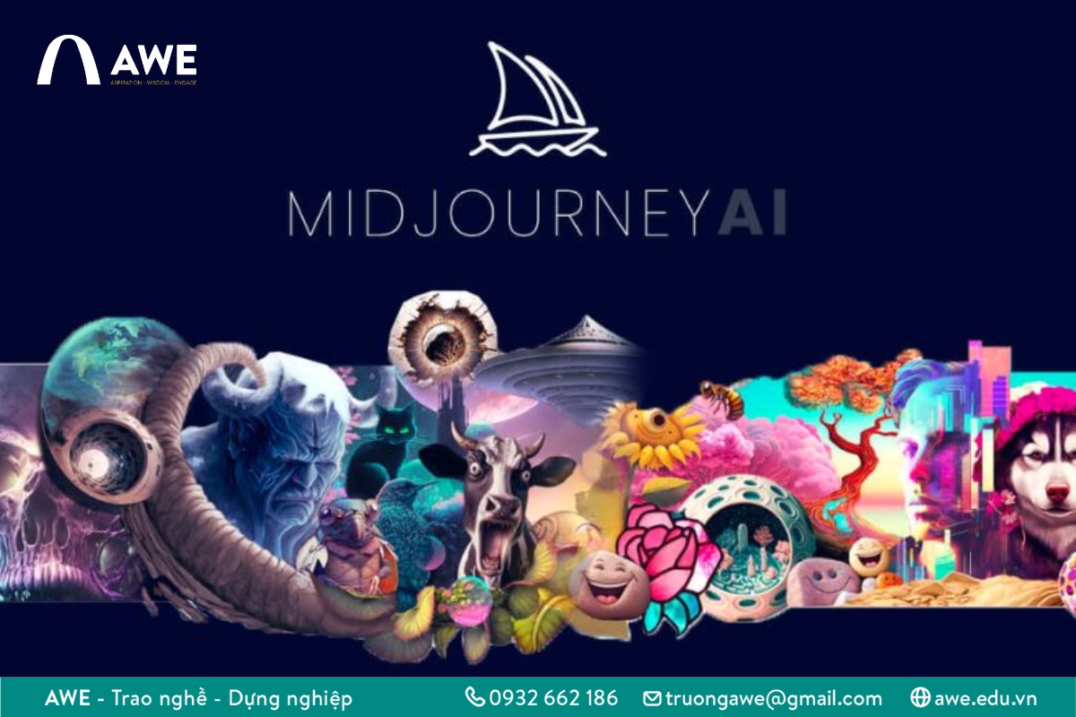 Phần mềm thiết kế nội thất bằng AI - Mid Journey