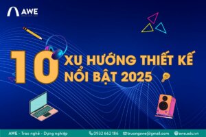 10 xu hướng thiết kế 2025 ĐỈNH NÓC Designer không thể bỏ qua