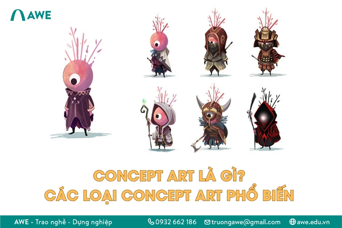 Concept Art là gì? Các loại concept art phổ biến