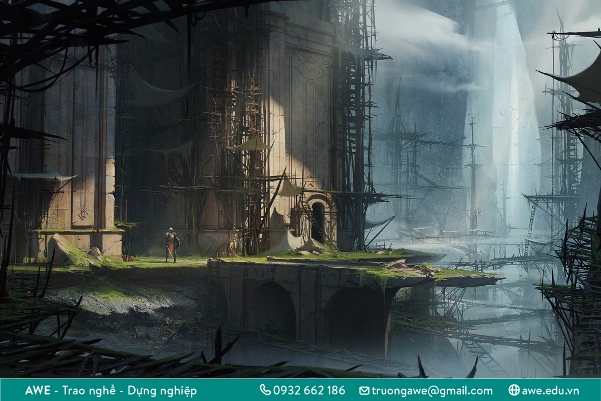 Environment Concept Art (Khung cảnh – bối cảnh)