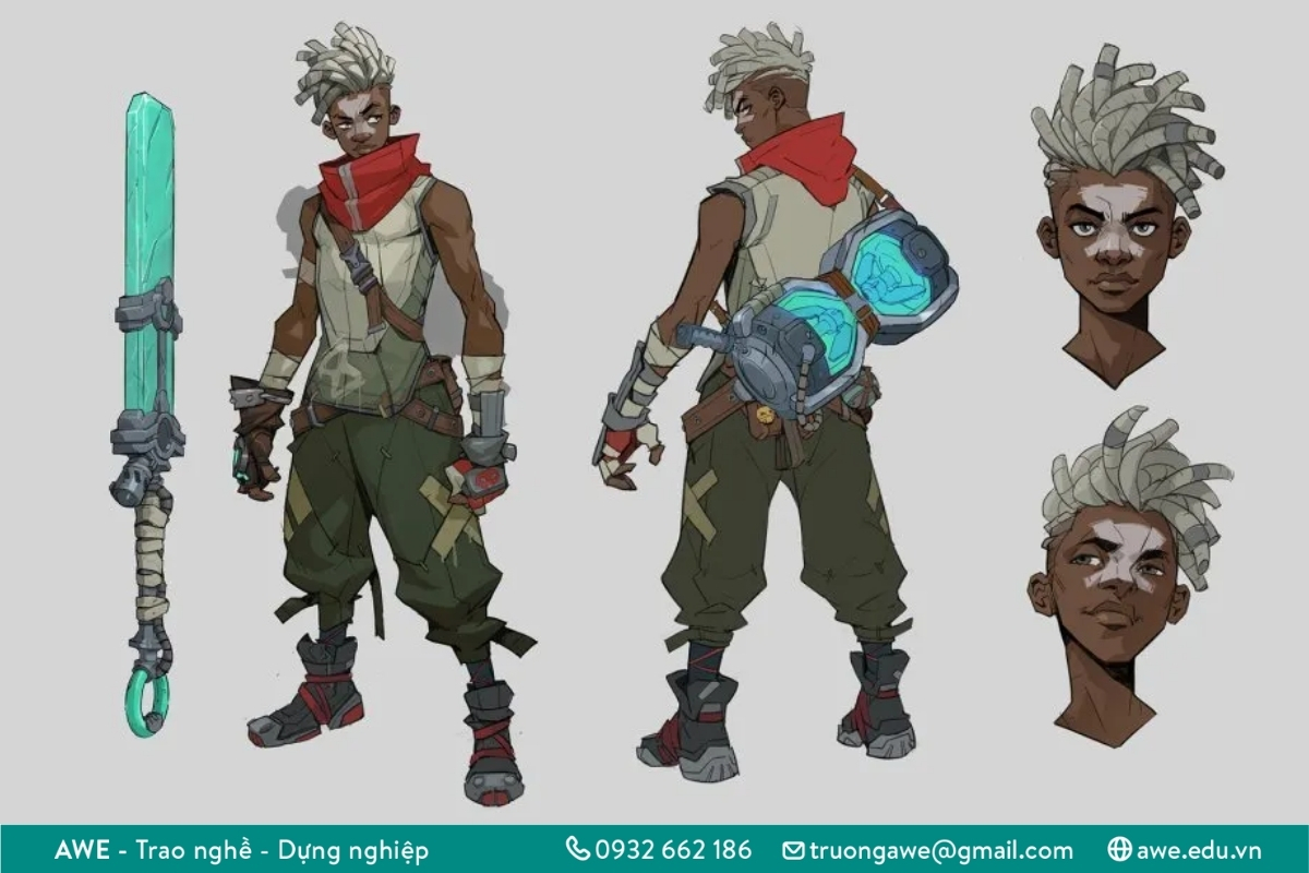 Character Concept Art (Nhân vật)