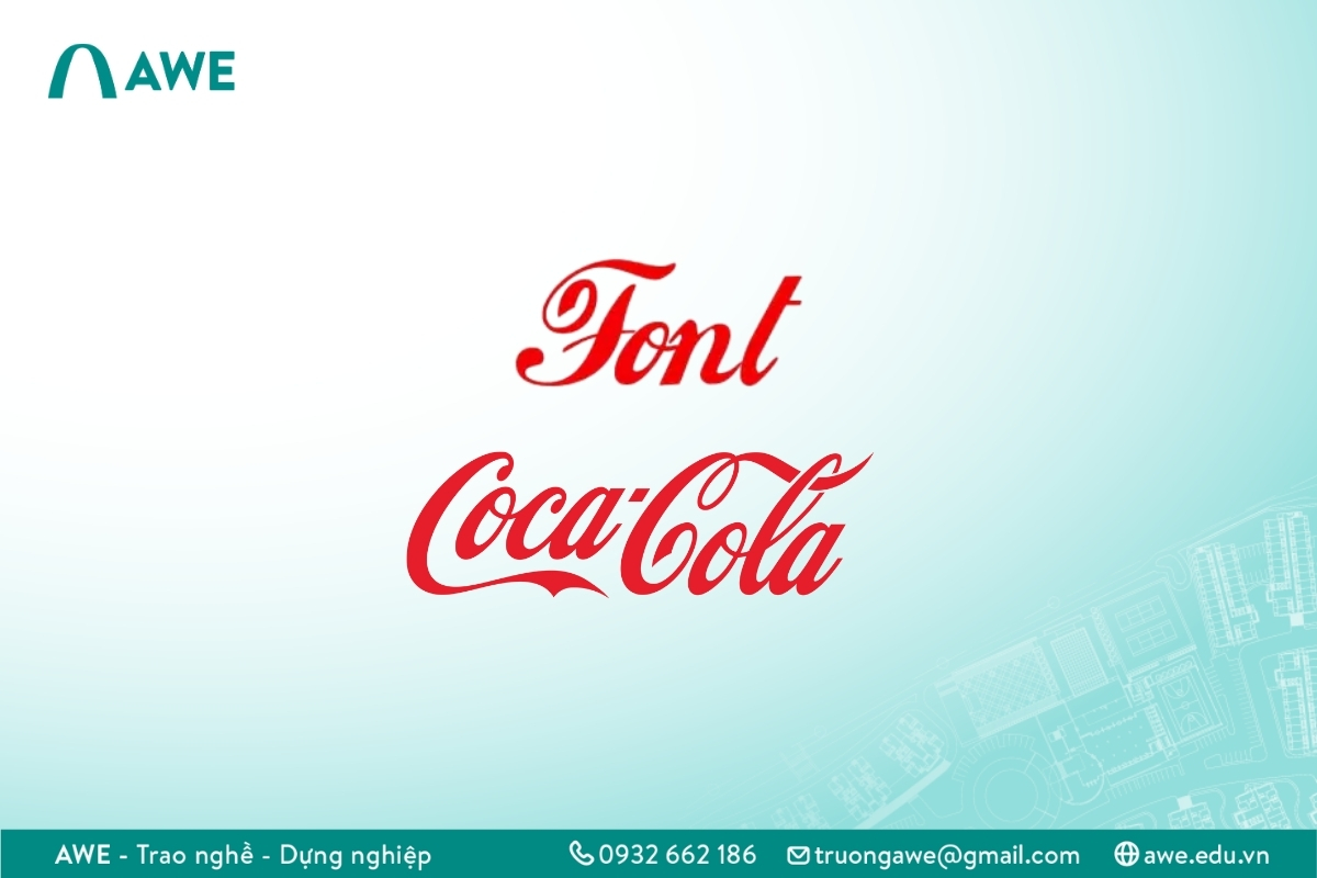 Font chữ của các thương hiệu nổi tiếng