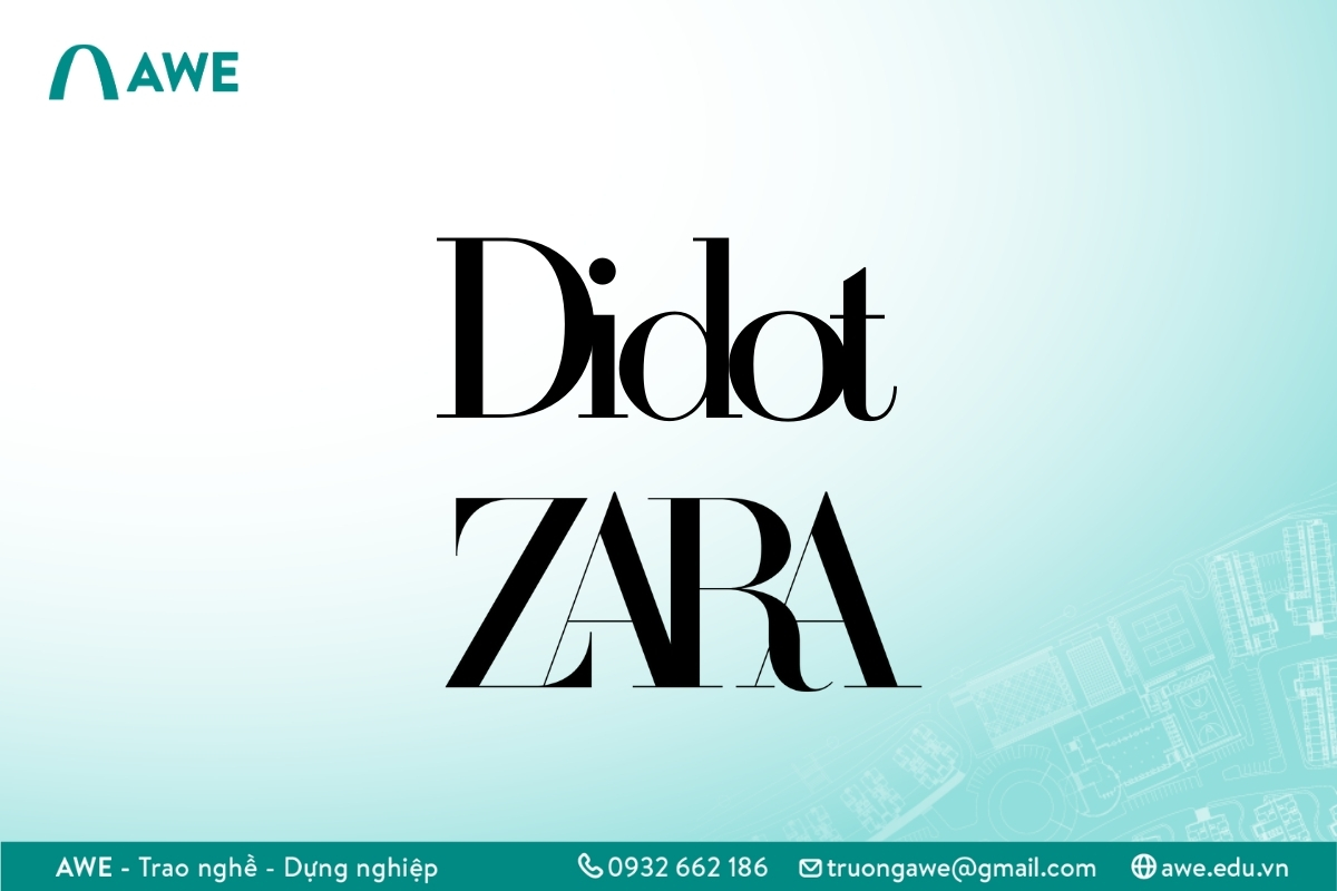 Font chữ của các thương hiệu nổi tiếng