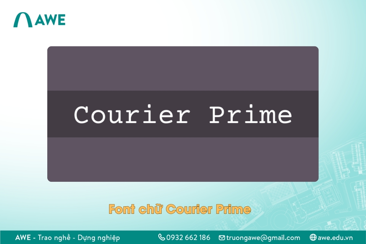 Font Courier Prime
