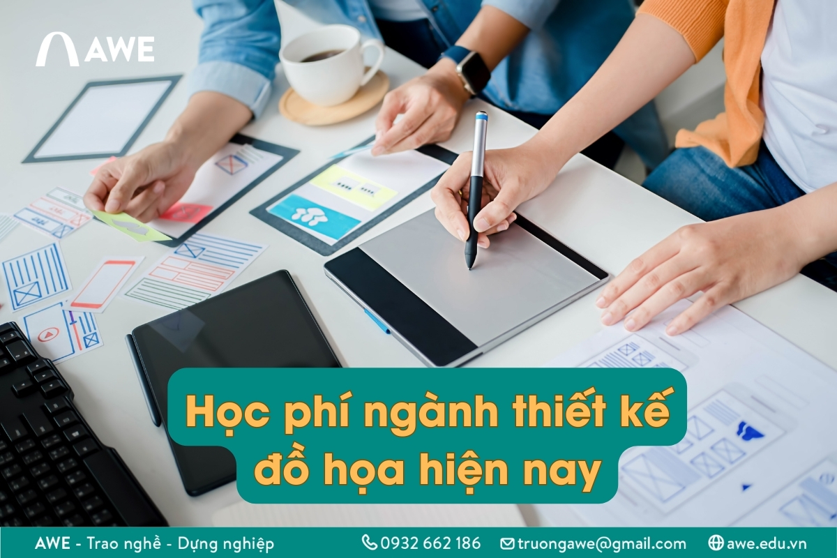 Học phí ngành thiết kế đồ họa hiện nay