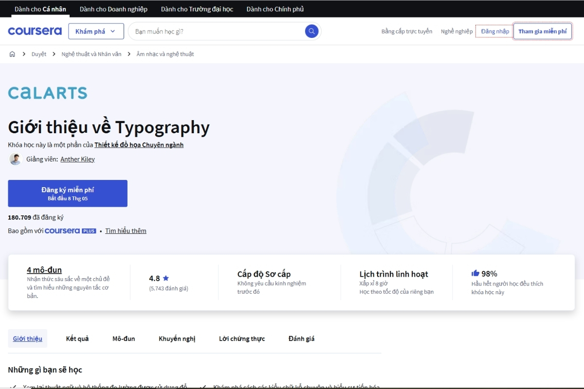 Khóa học thiết kế đồ họa online