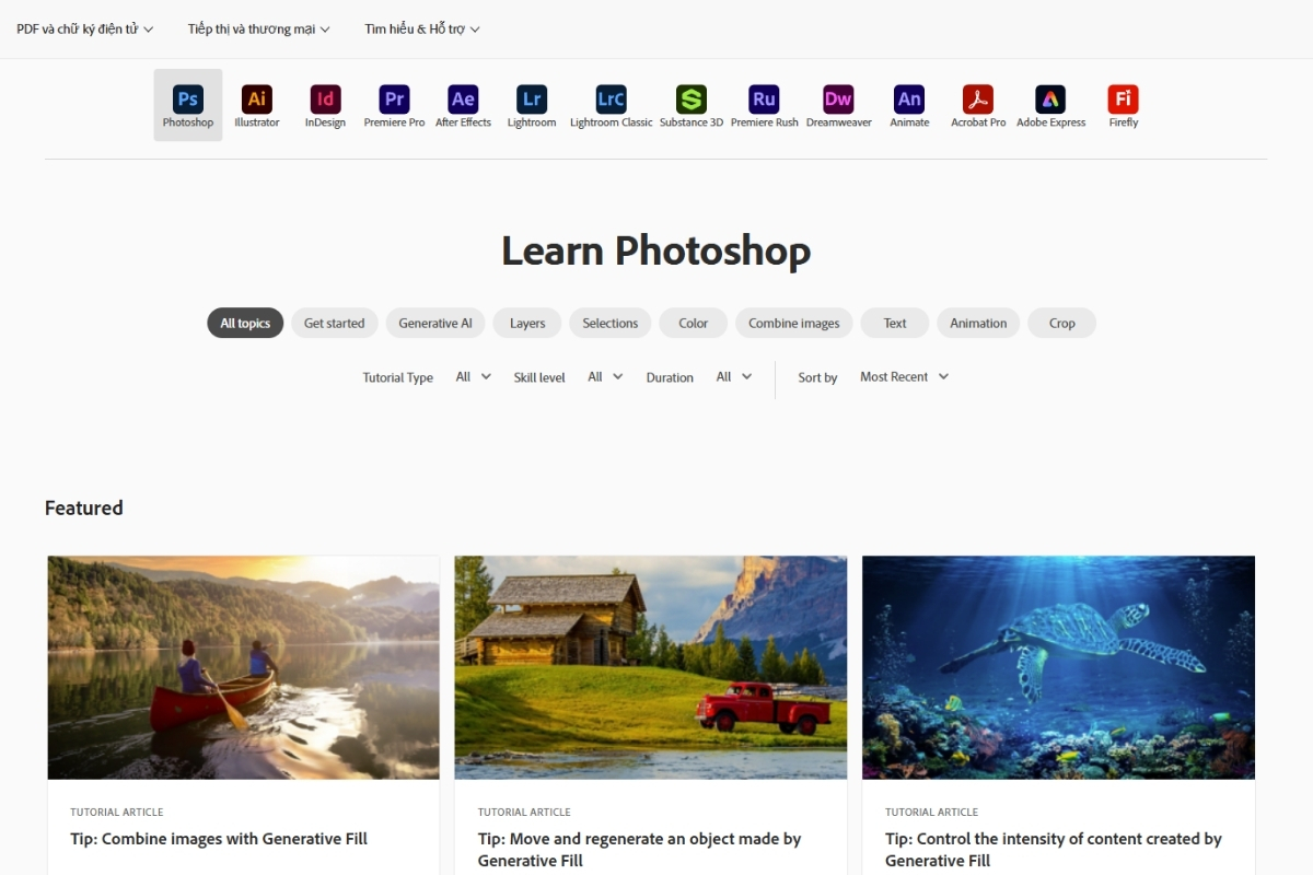 Khóa học thiết kế đồ họa online