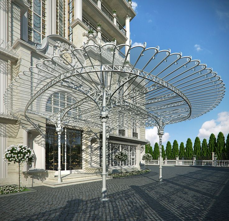 Mẫu thiết kế mái vòm đẹp