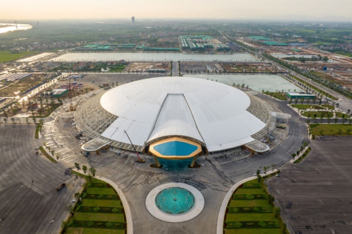 Mái vòm khung sắt nghệ thuật