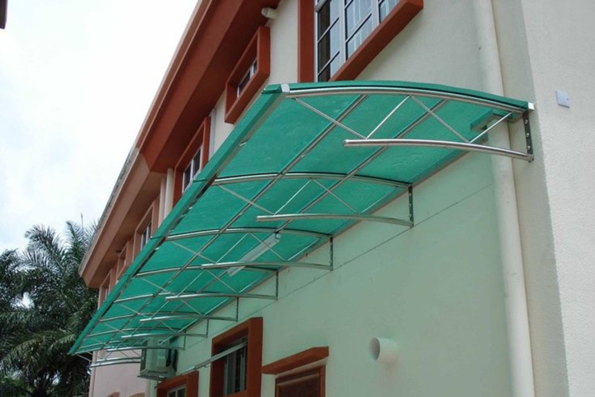 Mái vòm bằng tấm nhựa Polycarbonate