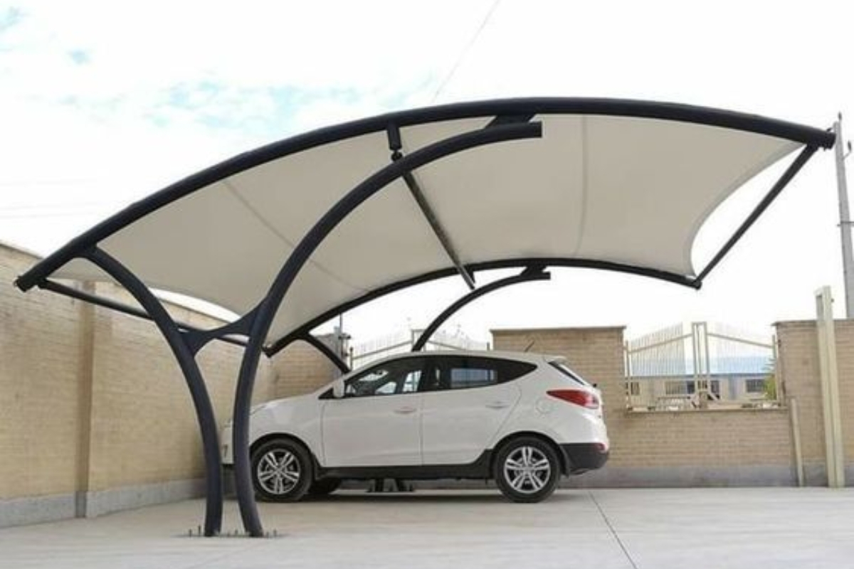 Mái vòm nhà xe