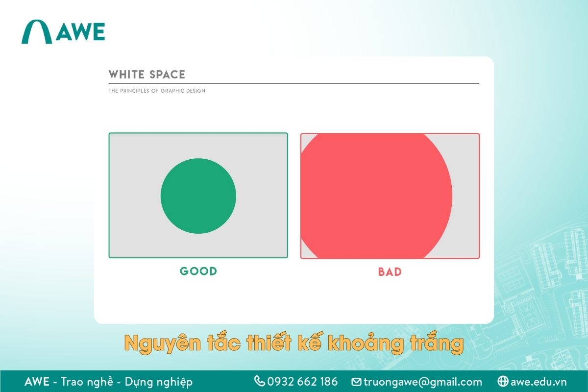 Nguyên tắc thiết kế thứ 9 - Khoảng trắng
