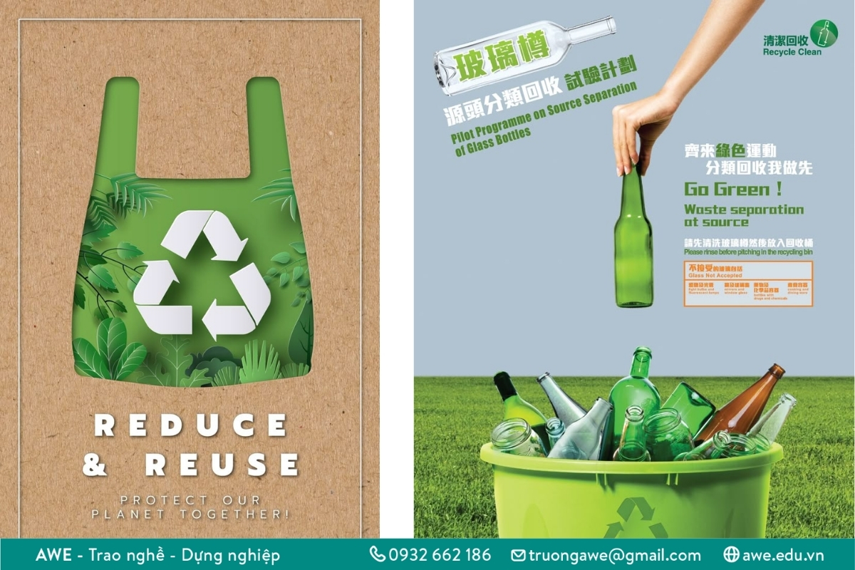 Phong cách thiết kế Xanh