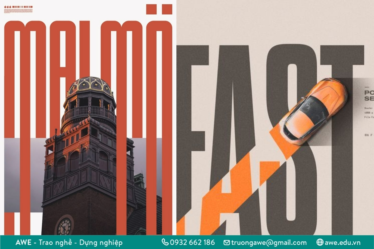 Phong cách thiết kế Typography