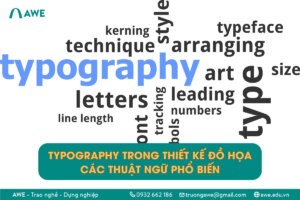 Typography trong thiết kế đồ họa. Các thuật ngữ phổ biến